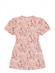 Minymo - Dress Aop Rib - L&uuml;hikeste varrukatega vabaajakleidid - 104