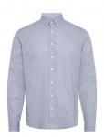 Lindbergh - Linen/Cotton Shirt L/S - Linased s&auml;rgid - XXL