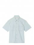 Calvin Klein Jeans - Short Sleeve Shirt Bleachout 205 - L&uuml;hikeste varrukatega s&auml;rgid - XXL