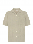 Knowledge Cotton Apparel - Structure Short Sleeve Shirt - L&uuml;hikeste varrukatega s&auml;rgid - S