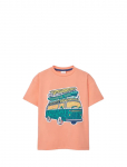 Boboli - Knit T-Shirt Dye For Boy -Bci - L&uuml;hikeste varrukatega - 98