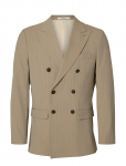 Selected - Slhslim-Liam Pinstriped Db Blz Flex Noos - Kaherealised bleiserid - 56