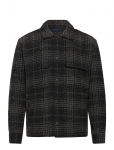 Abercrombie & Fitch - Long Sleeve Boucle Overshirt - Villased jakid - S