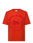Stella Nova - Stella Nova Printed T-Shirt - L&uuml;hikeste varrukatega - XS