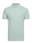 Polo Ralph Lauren - Custom Slim Striped Stretch Mesh Polo - L&uuml;hikeste varrukatega kootud polos&auml;rgid - XL