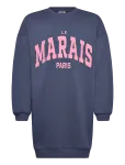 Kids Only - Kogmarisa L/S Ovz Dress Cs Swt - Pikkade varrukatega vabaajakleidid - 146-152