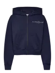 Sporty & Rich - Ny Tennis Club Cropped Zip Hoodie - Kapuutsiga pusad - S