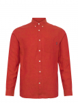Lindbergh - Cotton/Linen Shirt L/S - Linased s&auml;rgid - XXL