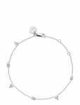Syster P - Celestia Bracelet Silver - K&auml;eketid - ONE SIZE