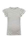 Only Maternity - Olmdaisy S/S Frill O-Neck Top Jrs - L&uuml;hikeste varrukatega - M