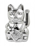 Donkey - Vinkende Kat - Maneki-Neko - Shiny - Silver - Figuurid ja skulptuurid - H15CM