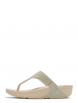 FitFlop - Lulu Shimmerglitz Toe-Post Sandals - Pl&auml;tud - 42