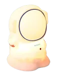 Puckator - Foodiemals Peach Led Night Light Sleep Lamp & Phone Stand - &Ouml;&ouml;lambid - ONE SIZE