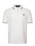 Fred Perry - Crepe Pique Polo Shirt - L&uuml;hikeste varrukatega - L