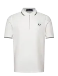 Fred Perry - Crepe Pique Polo Shirt - L&uuml;hikeste varrukatega - L