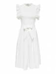ONLY - Onlavalora S/L Long Belt Dress Wvn Ex - P&otilde;lveni ja midi - M
