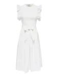 ONLY - Onlavalora S/L Long Belt Dress Wvn Ex - P&otilde;lveni ja midi - M
