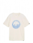 Tom Tailor - Printed T-Shirt - L&uuml;hikeste varrukatega - M