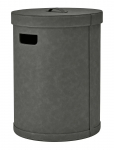 Blomus - Laundry Basket L - 54 Cm, &Oslash; 40 Cm, 67,5 L - Sahla - Pewter - Pesukorvid - L 40CM