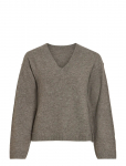 Vila - Viliga L/S Rev V-Neck Knit Top - Noos - Džemprid - XS