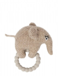 Smallstuff - Rattle, Elephant, Merino Wool, Powder - K&otilde;ristid - ONE SIZE
