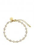 Bud To Rose - Lima Bracelet Clear/Gold - K&auml;eketid - ONE SIZE