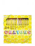 Ooly - Beeswax Crayons 24 Pcs - Brilliant Bee - Pliiatsid - ONE SIZE