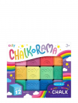 Ooly - Sidewalk Chalk - Chalk-O-Rama Block 12 Pcs - V&auml;rvid - ONE SIZE