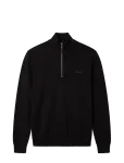 Calvin Klein - Ls Snowy Tech Knit Qz Sweater 14 - Poolpika lukuga džemprid - S