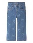 Name It - Nmfrose Wide Aop Jeans 4044-On Noos - Laiad teksad - 98