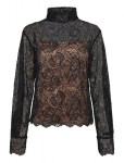 ROTATE - Lace Long Sleeve Blouse - Pikkade varrukatega - 42