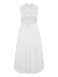 GANNI - Washed Stretch Cotton Smock Midi Straps Dress - Suvekleidid - 36