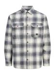 Jack & Jones - Jprbluivy Check L/S Overshirt Sn - Ruudulised s&auml;rgid - L