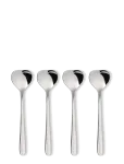 Alessi - Set Of Four Teaspoons In 18/10 Stainless Steel - Tee- ja kohvilusikad - ONE SIZE