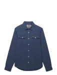 Superdry - Herringbone Workwear Shirt - Vabaaja s&auml;rgid - XXXL