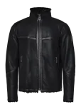 Belstaff - Highland Shearling Jacket Dark Dusty Taupe - Nahk - S
