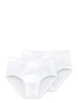 Schiesser - 2-Pack Of Sports Briefs With Fly, Fine Rib, Black - Original Fine Rib - Alusp&uuml;ksid - L