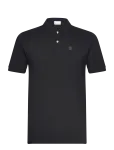 Knowledge Cotton Apparel - Toke Basic Badge Polo - Gots/Vegan - L&uuml;hikeste varrukatega - S