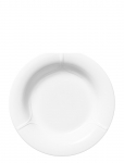 R&ouml;rstrand - Pli Blanc Plate Deep - Supitaldrikud - &Oslash; 23 CM
