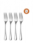 Robert Welch - Radford Bright Pastry Fork, Set Of 4 - Kahvlid - L16.3CM