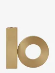 OYOY Living Design - Baari Solid Brass Candleholder - K&uuml;&uuml;nlajalad - 13X2.6X10CM x 13
