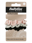 Babyliss Paris - Hair Elastics In Soft Fabric 3 Pcs - Juuksekummid - ONE SIZE
