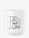 RIG-TIG - Moomin Abc Mugg - D 0.2 L. Moomin White - Espressotassid - 20 CL