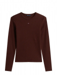 Tommy Jeans - Tjw Slim Essential Rib Ls - Pikkade varrukatega - XL