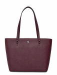 Lauren Ralph Lauren - Crosshatch Leather-Karly Shpper-Tte - Kandekotid - ONE SIZE