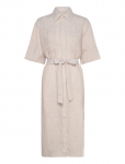 Gant - Rel Linen Ss Shirt Dress - P&otilde;lveni ja midi - 44