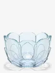 Holmegaard - Lily Tealight Holder &Oslash;7 Cm Blue Iris - Teek&uuml;&uuml;nlajalad - 4.5 CM