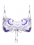 Malina - Lottie Printed Bandeau Bikini Top - Bandeau bikiinitopid - XL
