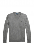 Polo Ralph Lauren - Slim Fit Washable Wool V-Neck Sweater - V-kaelusega - XS