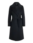 Lauren Ralph Lauren - Belted Wool-Blend Wrap Coat - Villased mantlid - 38